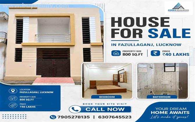 2 BHK House Under 40 Lakhs In Lucknow – Best Budget Property