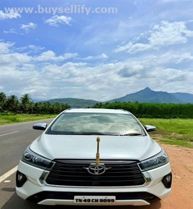 2022 Toyota Innova Crysta 2.4 Z AT – 7 Airbags, Automatic Diesel, Single Owner