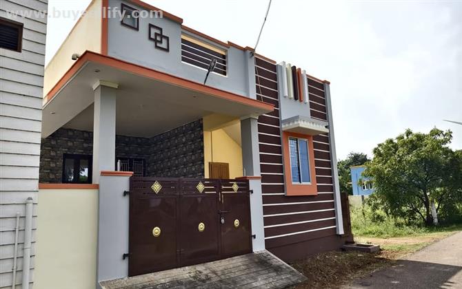 2BHK North-Facing House for Sale in Kuthukalvalasai, Tenkasi