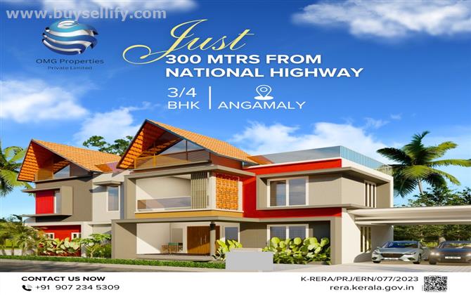 3 BHK VILLA FOR SALE IN ANGAMALY
