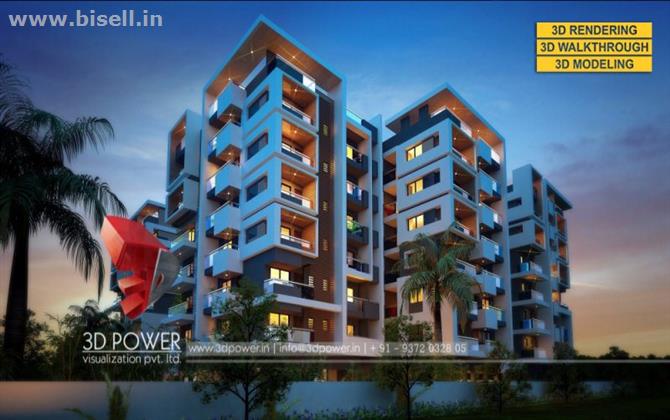3D Apartment rendering & walkthrough services by 3D Power