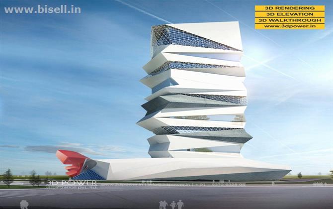 3D high rise apartment rendering & walkthrough services by 3D Power