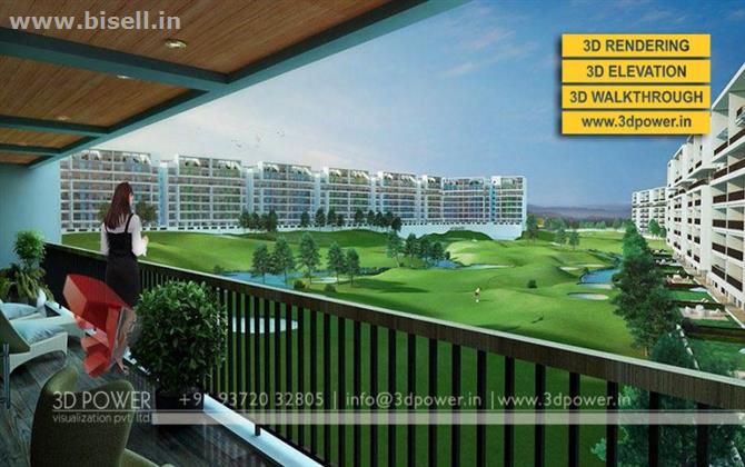 3D Township rendering & walkthrough services by 3D Power