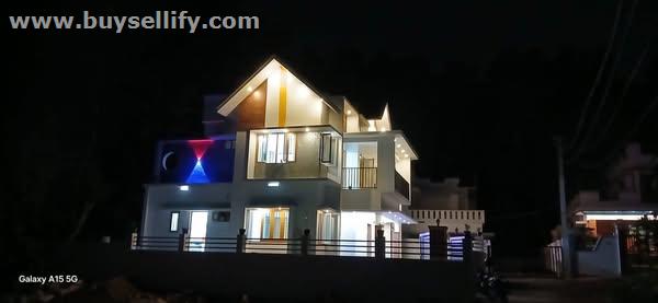 4 BHK New House for Sale Near Kuthirappally Junction, Karukachal