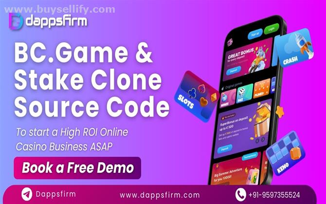 BC Game & Stake Casino Clone Script – Build a Profitable Crypto Casino Today