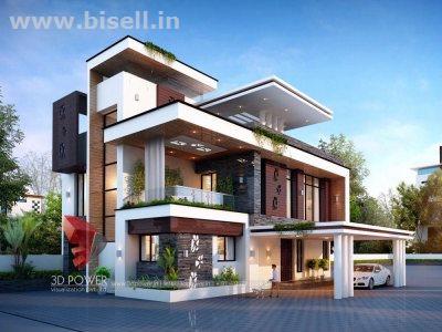 Exclusive 3D Bungalow Rendering & Interior Designing Services by 3D Power