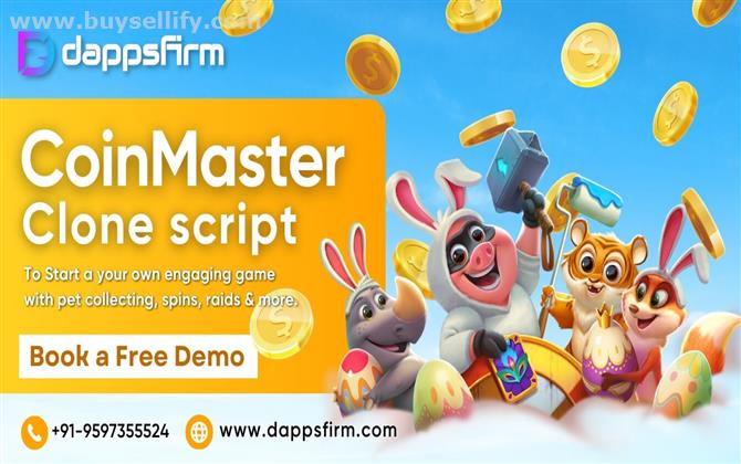 Expand Your Gaming Portfolio with Coin Master Clone Script Solutions