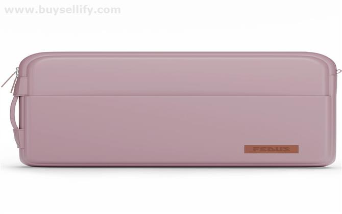 FEDUS ORO Premium Vegan Leather Laptop Sleeve Bag Case, Shockproof Office Laptop Cover Pouch Carrying Bag with Accessory Pocket & Handle for MacBook, HP, Dell, Lenovo, Asus for Men & Women