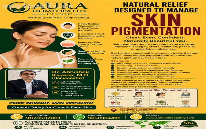 Homeopathy Treatment for Facial Pigmentation and Uneven Skin Tone