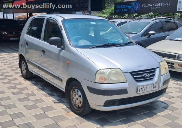 Hyundai Santro Xing GLS – 2008, Petrol + LPG, Single Owner, 1.35L KM, ?1.95L