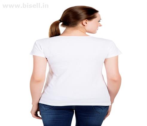 Maniac Womens Casual Shortsleeve Printed White Top