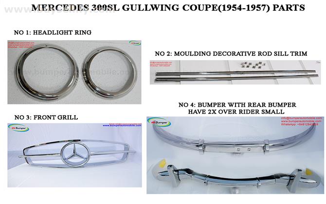 Mercedes 300SL Gullwing Coupe Year (1954-1957)