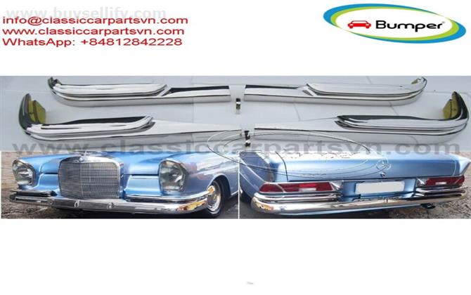 Mercedes W111 W112 Fintail Saloon bumpers