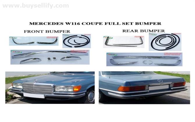 Mercedes W116 EURO Style (1972-1981) Bumpers