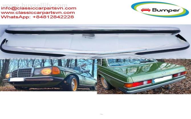 Mercedes W123 sedan 4-Door (1976–1986) bumpers