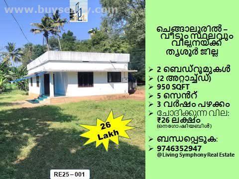 New 1550 Sqft House and Plot for Sale in Korani, Chirayinkeezhu