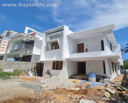New 4BHK House for Sale near Kariyavattom, Kazhakkoottam – 1700 sqft on 4.5 Cents