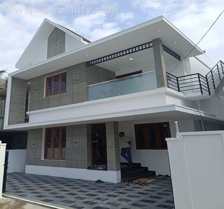New Premium 3BHK House for Sale in Nadakkavu, Thrippunithura