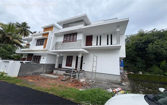 Newly Constructed 3BHK House for Sale in North Paravur