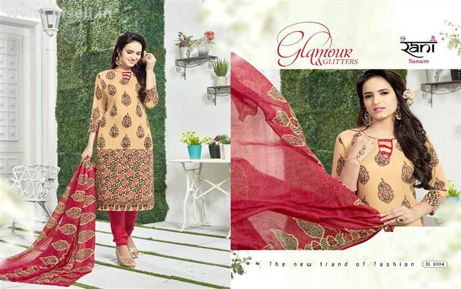 RANI SANAM VOL 1 WHOLESALE SALWAR SUIT