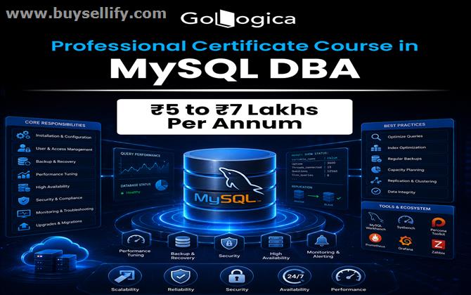 Ready to Advance Your IT Career? Enroll in GoLogica MySQL DBA Training