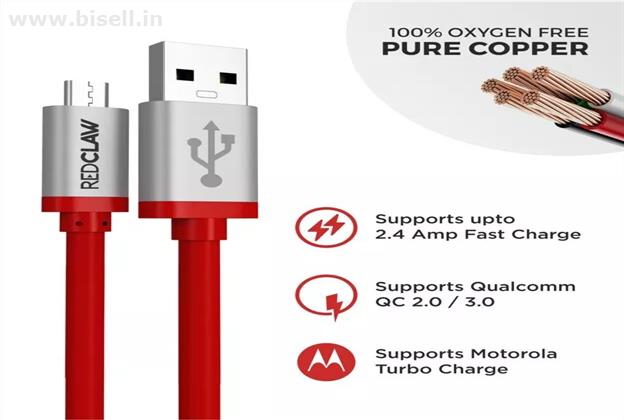 RedClaw RC115R - USB to Micro USB Fast Charging Data n Sync Cable