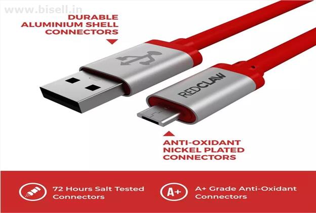 RedClaw RC115R - USB to Micro USB Fast Charging Data n Sync Cable