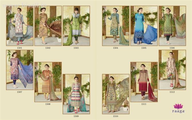 SWAGAT RAAGA COTTON DIGITAL PRINT SALWAR KAMEEZ WHOLESALE PRICE