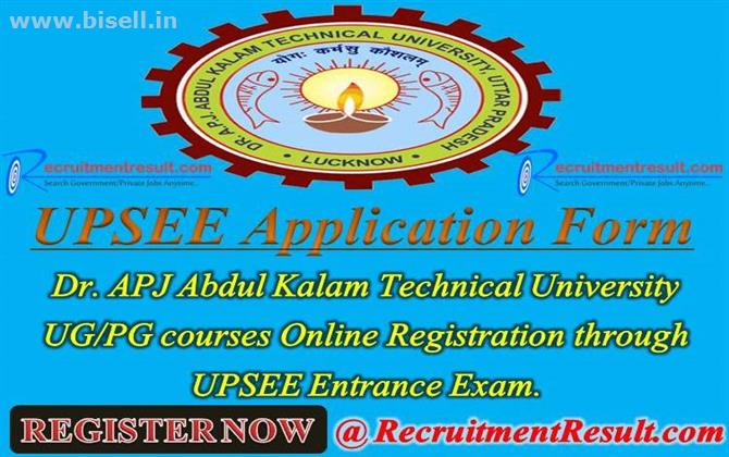 UPSEE Application Form
