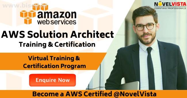 Enroll yourself for the AWS Solution Architect Course by NovelVista.